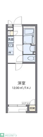 クレイノFREESIAの物件間取画像